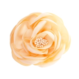 2.5" Open Ranunculus Fabric Flower