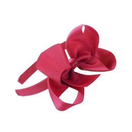 Shimmer Satin Bow Headband Pack - 6pc