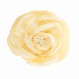 2.5" Open Ranunculus Fabric Flower