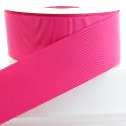 Neon Pink Textured Grosgrain Ribbon