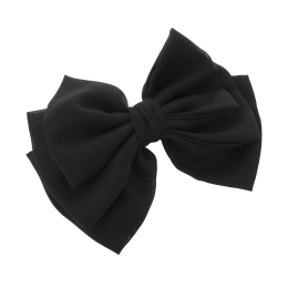 Cascading Chiffon Fabric Hair-Bow Pack - 6pc