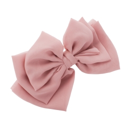 Cascading Chiffon Fabric Hair-Bow Pack - 6pc