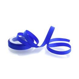 Electric Blue Textured Grosgrain Ribbon