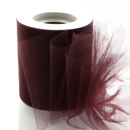 Burgundy Tulle