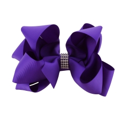 Large Stacked Bling Hair-Bow Pack - 6pc