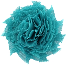 2.25" Chiffon Poof Hair Flower