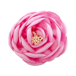 2.5" Open Ranunculus Fabric Flower