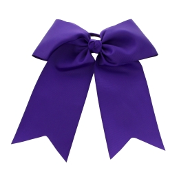 10" Jumbo Cheer Ponytail Hair Bows Pack - 6pc