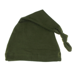 Knotted Tail Cotton Beanie Hat