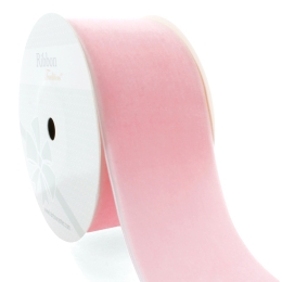 Pearl Pink Velvet Ribbon