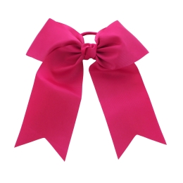 8" Large Cheer Ponytail Hair Bows Pack - 6pc