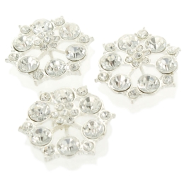 Rhinestone Regal Embellishment Center