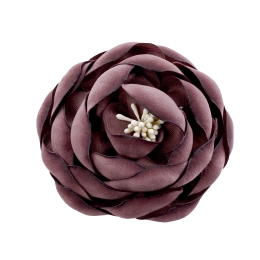 2.5" Open Ranunculus Fabric Flower