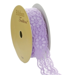 7/8" Stretch Elastic Lace Trim