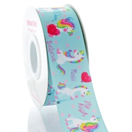 1.5" Unicorn Fun Grosgrain Ribbon