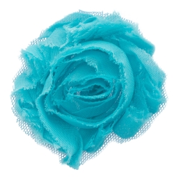 2.25" Shabby Fabric Flowers