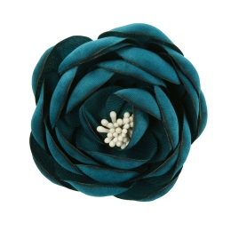 2.5" Open Ranunculus Fabric Flower