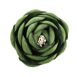 2.5" Open Ranunculus Fabric Flower