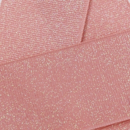 Vintage Rose Dazzle Glitter Grosgrain Ribbon 161