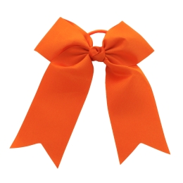 8" Large Cheer Ponytail Hair Bows Pack - 6pc