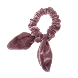 Velvet Bunny Ear Hair Scrunchie 6pcs