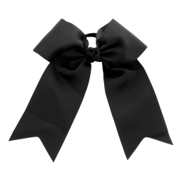 8" Large Cheer Ponytail Hair Bows Pack - 6pc