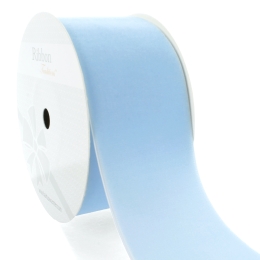 Frosty Blue Velvet Ribbon