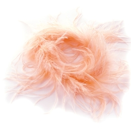 Ostrich Marabou Feather Boa 18"