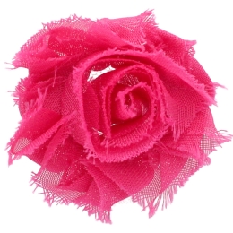 1.75" Shabby Fabric Flowers