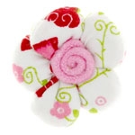 1.5" Small Padded Cotton Flower