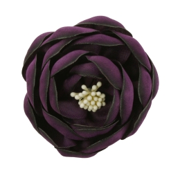 2.5" Open Ranunculus Fabric Flower