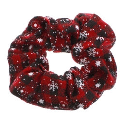 Printed Standard Hair Scrunchie 12pcs