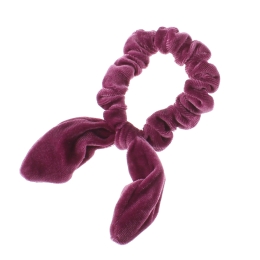 Velvet Bunny Ear Hair Scrunchie 6pcs