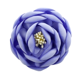 2.5" Open Ranunculus Fabric Flower