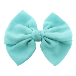 Chiffon Fabric Hair-Bow Pack - 6pc