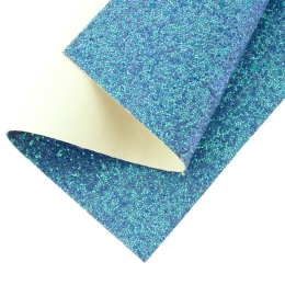 Chunky Glitter Canvas Sheets Periwinkle