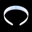 1/2" Plastic Headbands - 6 pcs