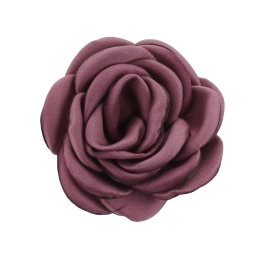 1.75" Singed Edge Rose Fabric Flower