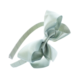 Shimmer Satin Bow Headband Pack - 6pc