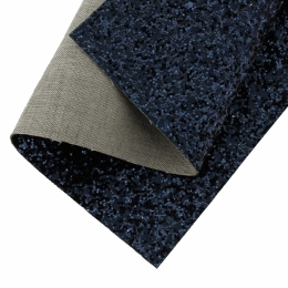 Chunky Glitter Canvas Sheets Navy