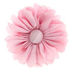 3.5" Satin Petals Hair Flower