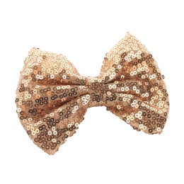 Sequin Tuxedo Hair-Bow Pack - 6pc