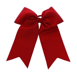 10" Jumbo Cheer Ponytail Hair Bows Pack - 6pc