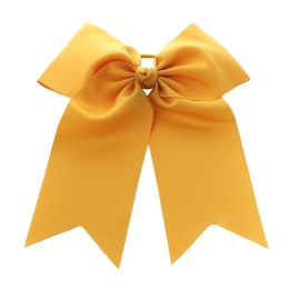 10" Jumbo Cheer Ponytail Hair Bows Pack - 6pc