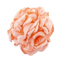 3.25" Open Rose Fabric Flower