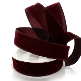 1.5" Wired Suede Velvet Ribbon