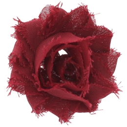 1.75" Shabby Fabric Flowers