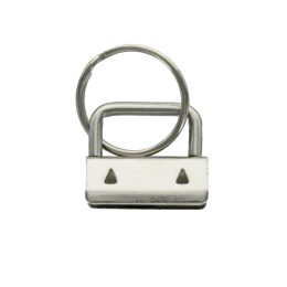 1" Key Fob Clasp Silver