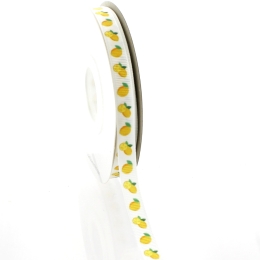 3/8" Country Lemons Grosgrain Ribbon