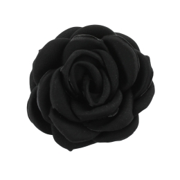 1.75" Singed Edge Rose Fabric Flower